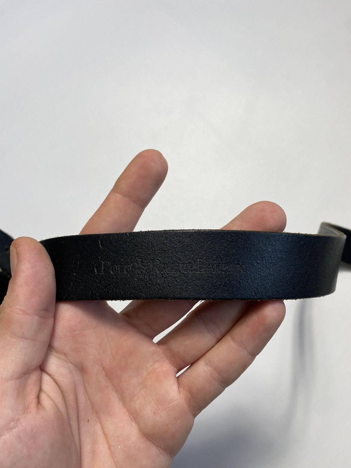 Polo Ralph Lauren Polo Ralph Lauren leather belt with logo Size 40 - 4 Thumbnail
