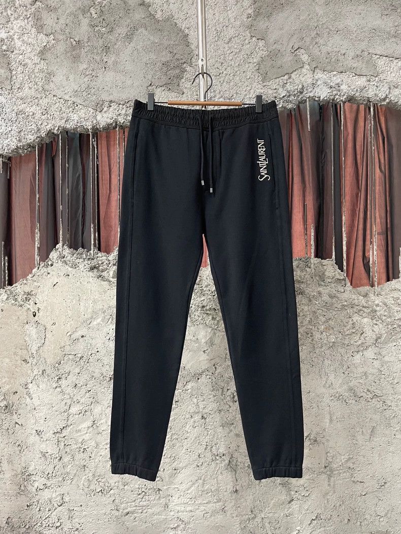 Saint Laurent Paris Saint Laurent Embroidered Jogger Sweatpants Size US 30 / EU 46 - 1 Thumbnail