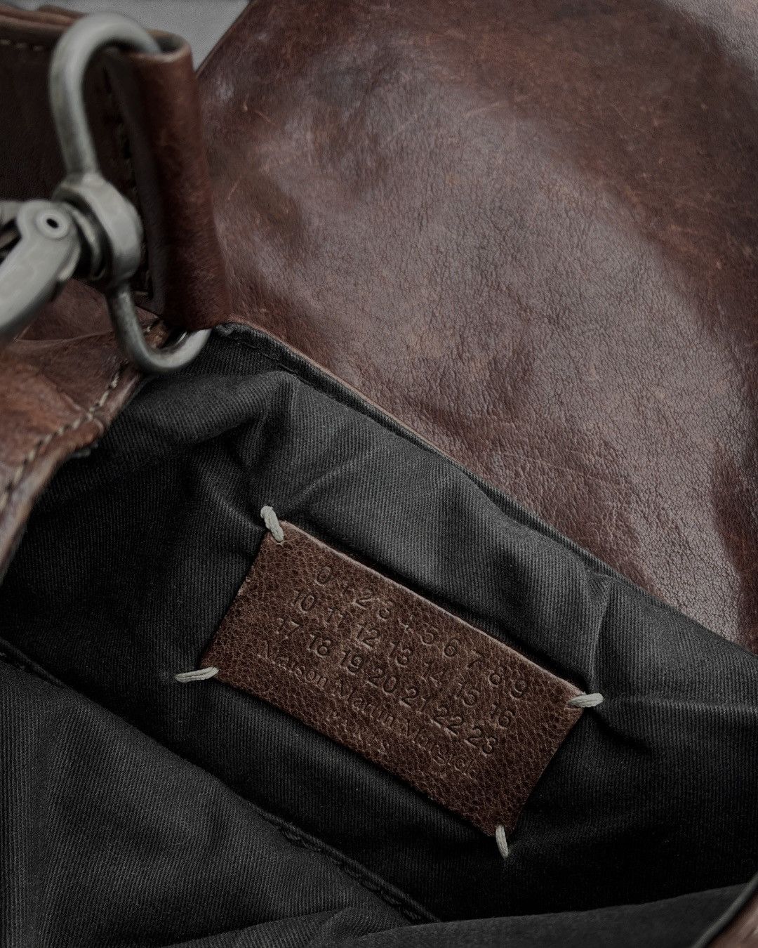 Maison Margiela 2000’s MAISON MARTIN MARGIELA Transparent Pocket Leather Bag Size ONE SIZE - 7 Thumbnail