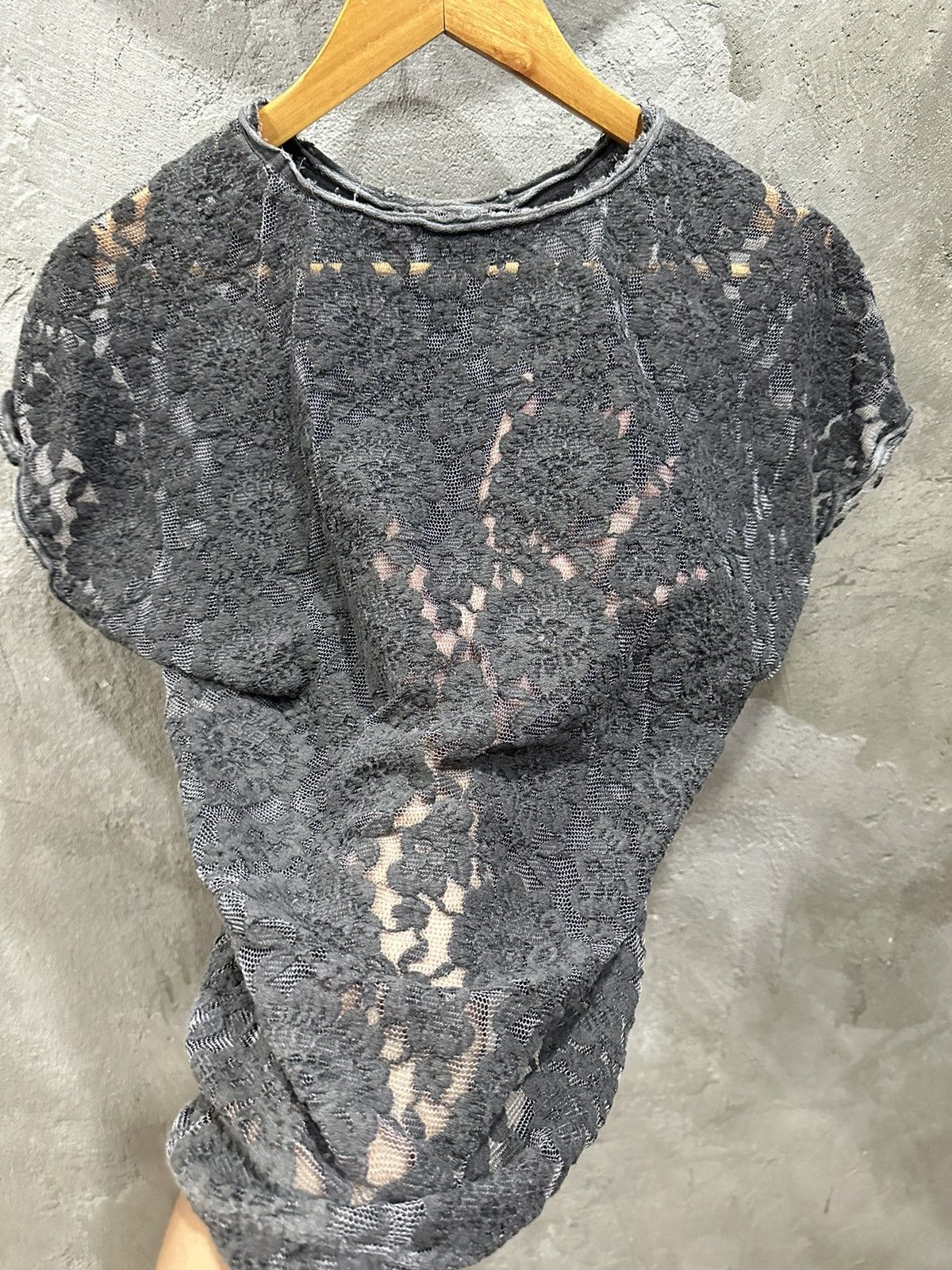 Diesel Diesel 3D Flower Lace Tee Size US XS / EU 42 / 0 - 13 Thumbnail