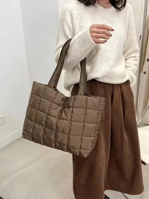 Japanese Brand TOTE BAG VINTAGE JAPANANESE BRAND QUILTED Size ONE SIZE - 3 Thumbnail