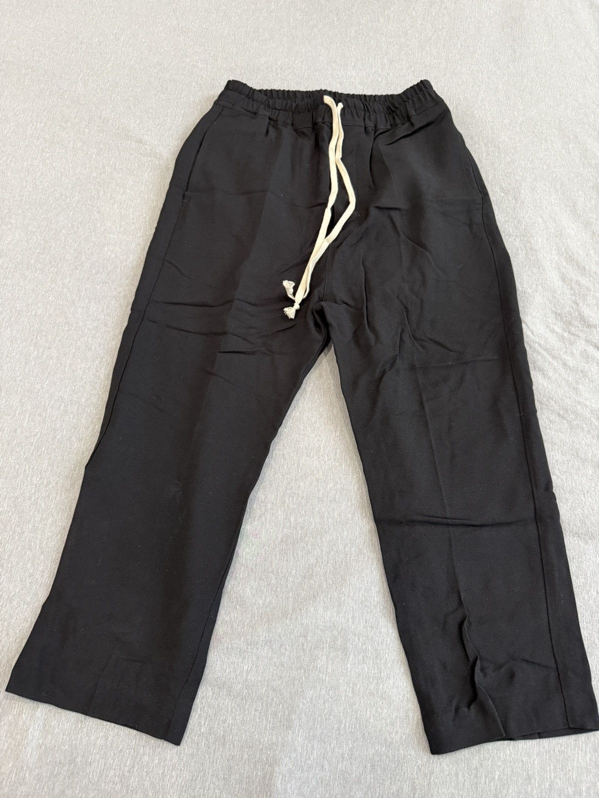 Rick Owens Phlegethon Cropped Trousers Pants