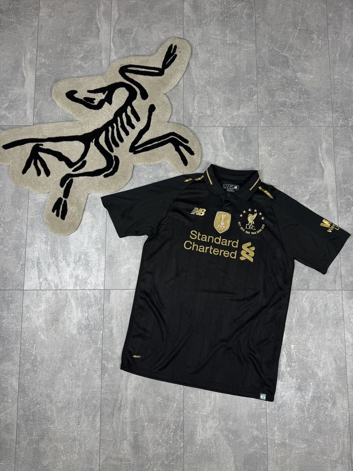 New Balance × Vintage Mens Vintage New Balance Liverpool FC T-shirt FIFA jersey Size US XL / EU 56 / 4 - 1 Thumbnail