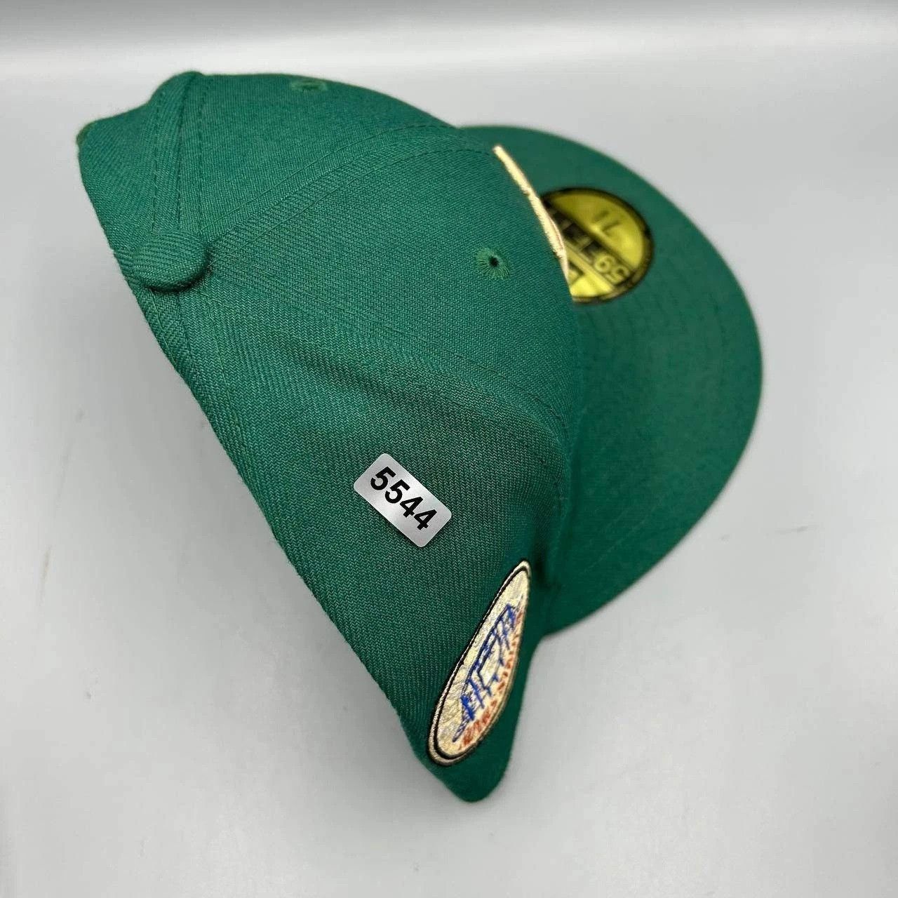 New Era Kansas City Royals Hat Men 7 3/8 Green Brown MLB Fitted Cap Size ONE SIZE - 9 Thumbnail
