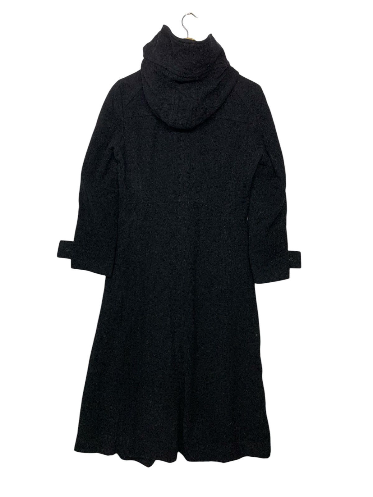 ATSURO TAYAMA × Designer × Japanese Brand Very Rare‼️Atsuro Tayama Hoodie Wool Long Jacket Zipper Down Size S / US 4 / IT 40 - 5 Thumbnail