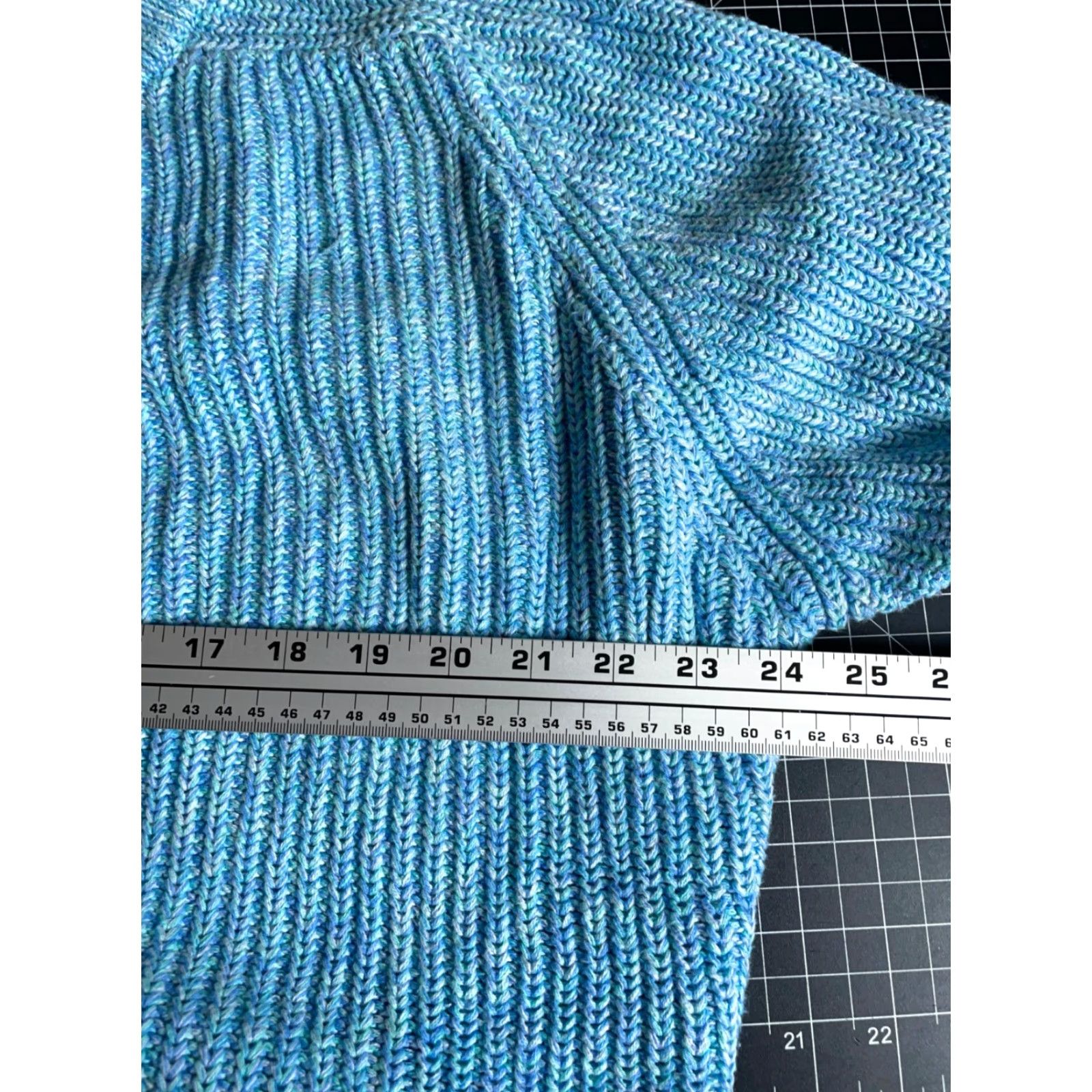 Lord & Taylor VINTAGE LORD & TAYLOR Sweater Mens XL Blue Cotton Chunky Knit Crew Neck Pullover 90s Casual Size US XL / EU 56 / 4 - 5 Thumbnail