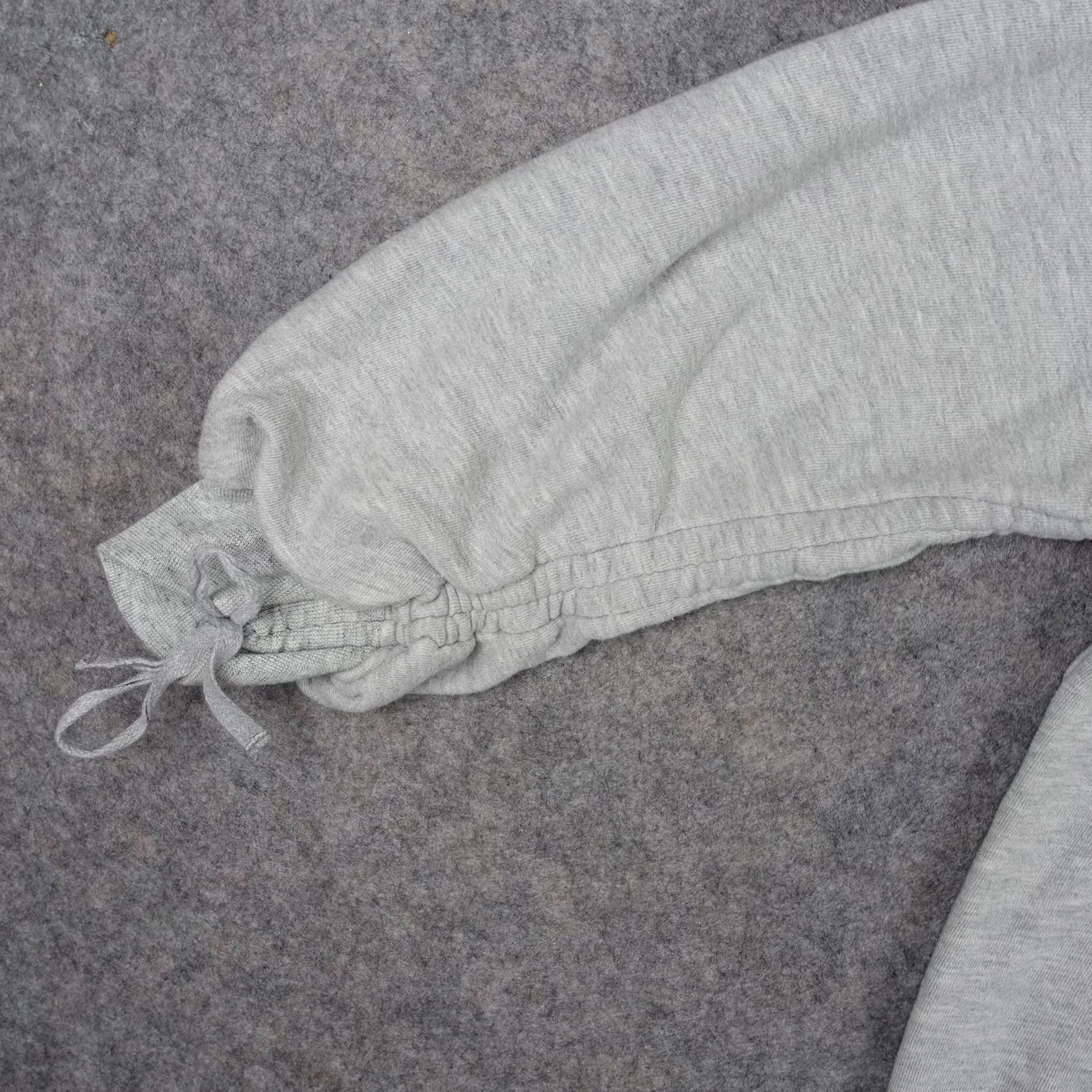Vintage AG Adriano Goldschmied Sweatshirt Womens L Gray Balloon Sleeve Fleece Cozy Pullover Crew Neck Size L / US 10 / IT 46 - 5 Thumbnail