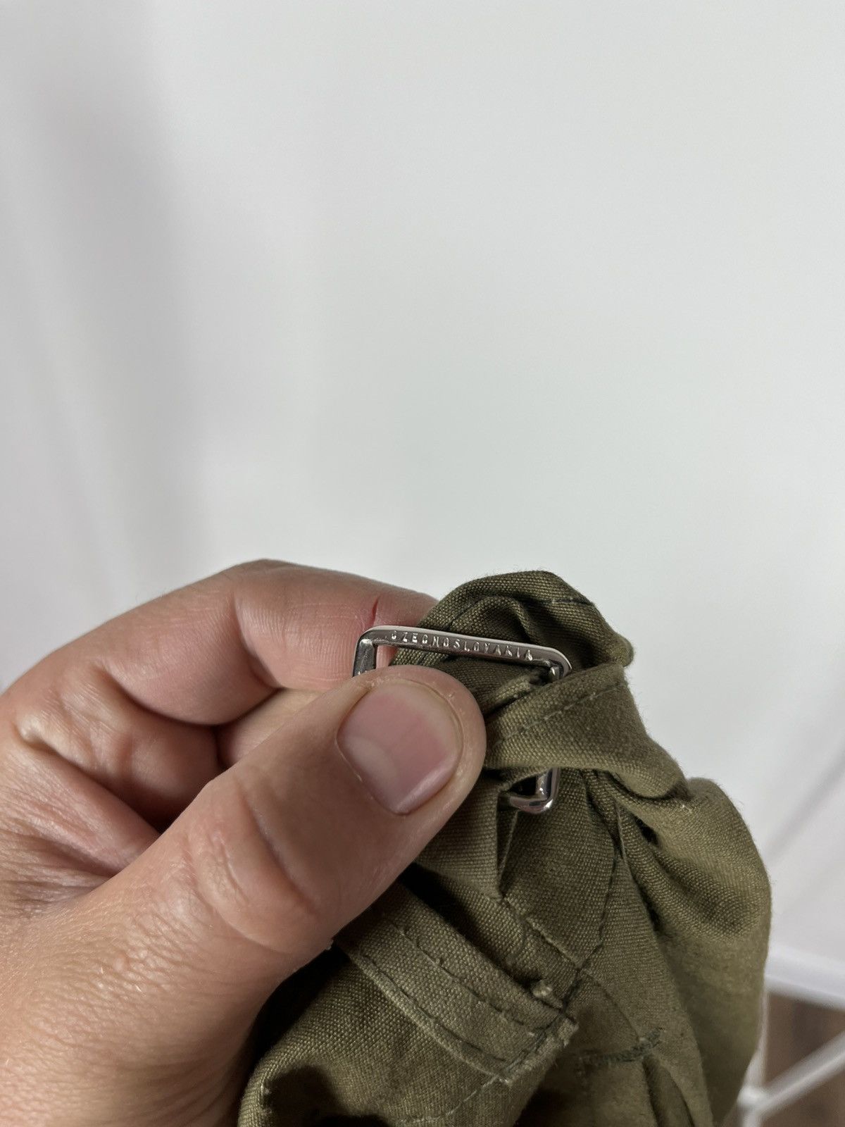 Vintage Vintage Czechoslovakian Army Field Pants Olive Green C-3 Size US 31 - 11 Thumbnail