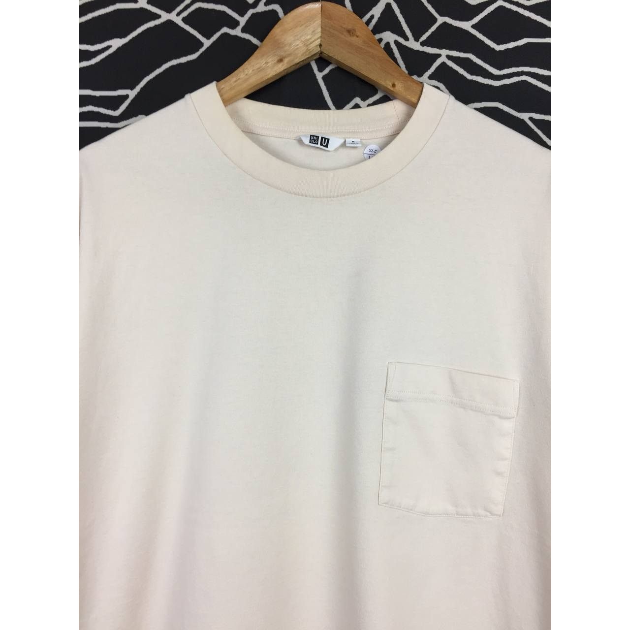 Japanese Brand × Uniqlo Uniqlo U Oversized Pocket Crew Neck Half-Sleeve Tee Size US M / EU 48-50 / 2 - 3 Thumbnail