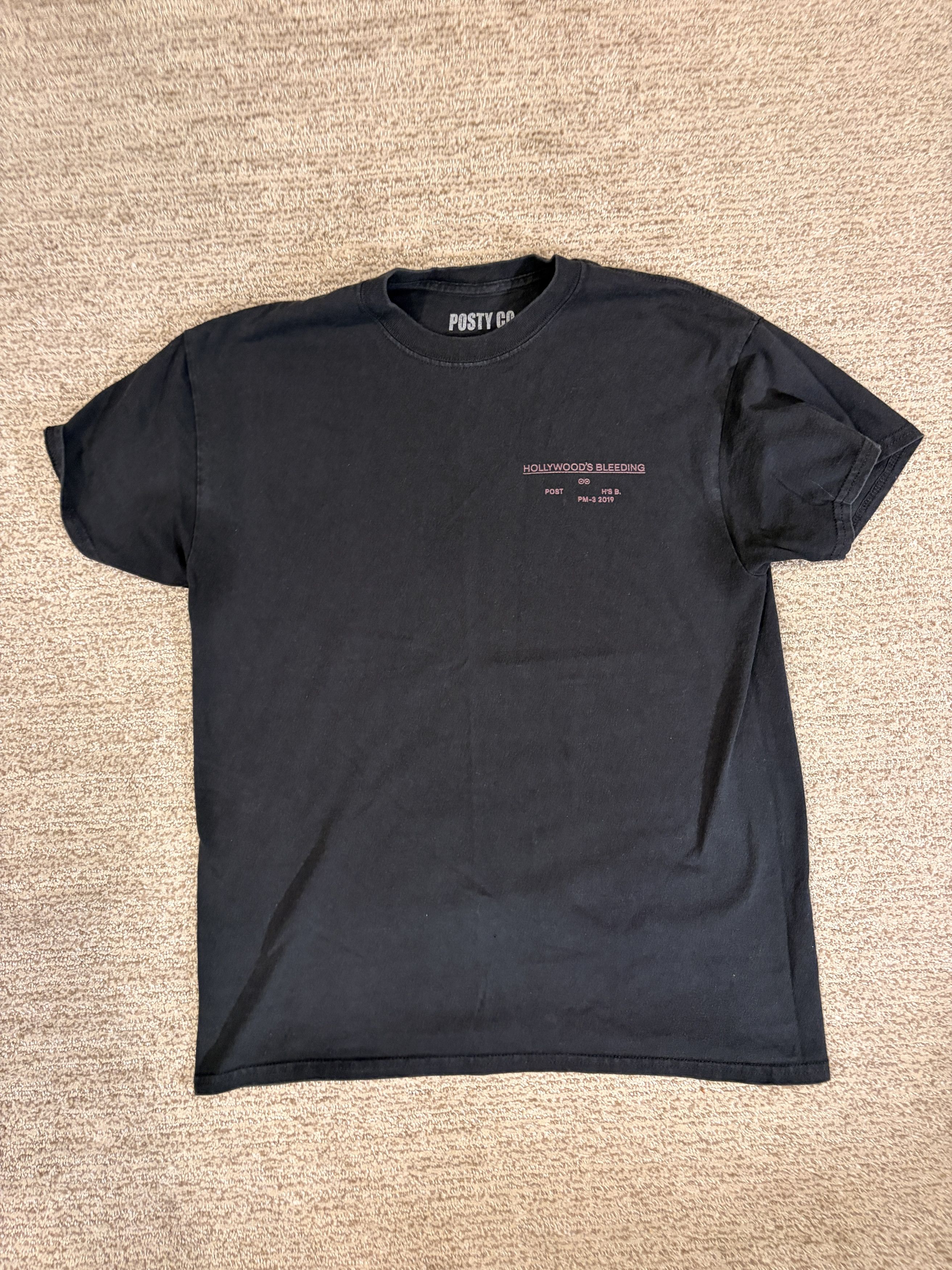 Band Tees Post malone ‘Hollywood bleeding tour 2020’ Size US M / EU 48-50 / 2 - 2 Thumbnail