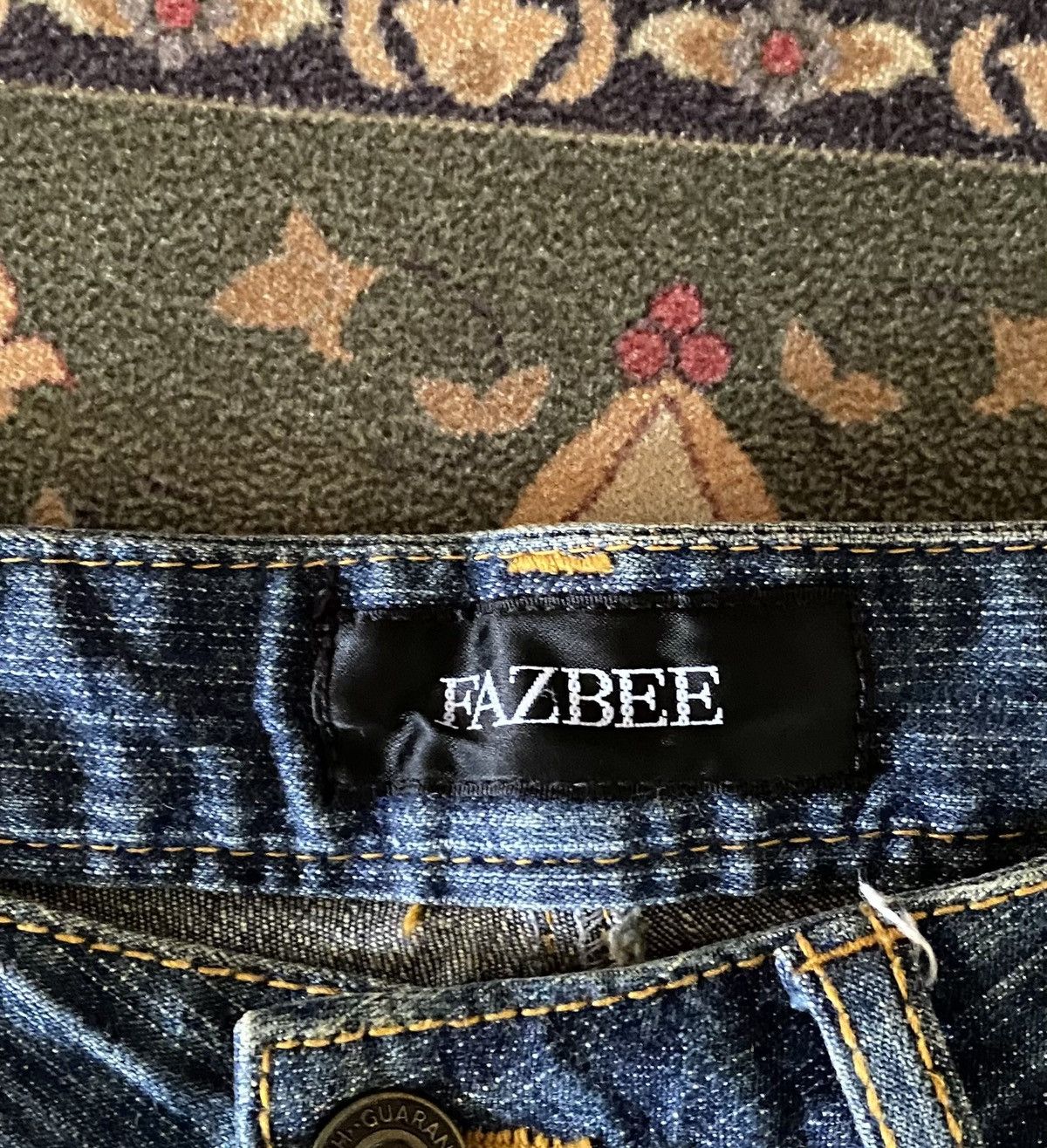Hysteric Glamour Japanese Brand FAZBEE Super Flare Style Denim Size US 29 - 9 Thumbnail