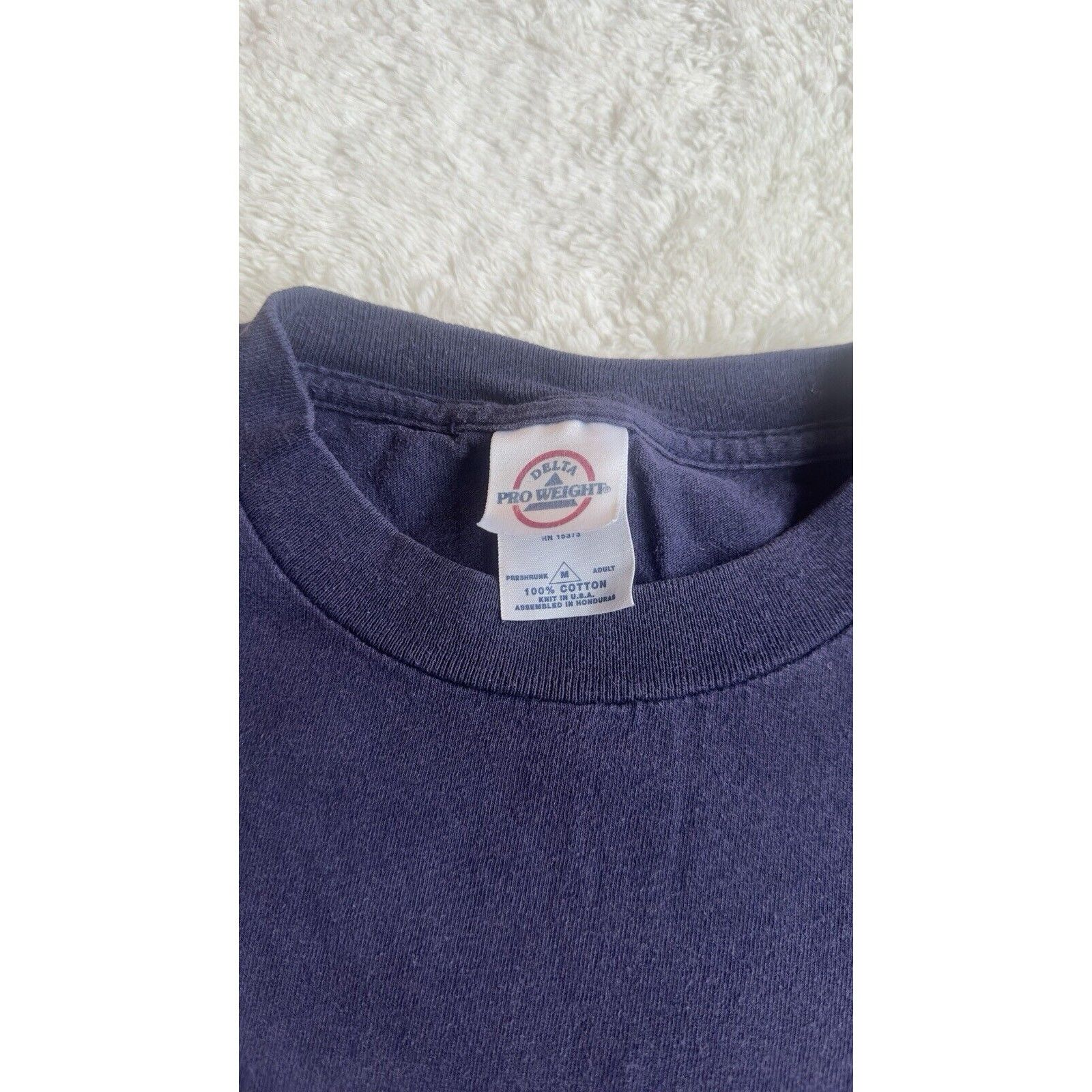 Delta Vtg Y2K Beer is Food Navy Graphic Shirt Delta Mens Sz M Size US M / EU 48-50 / 2 - 6 Thumbnail