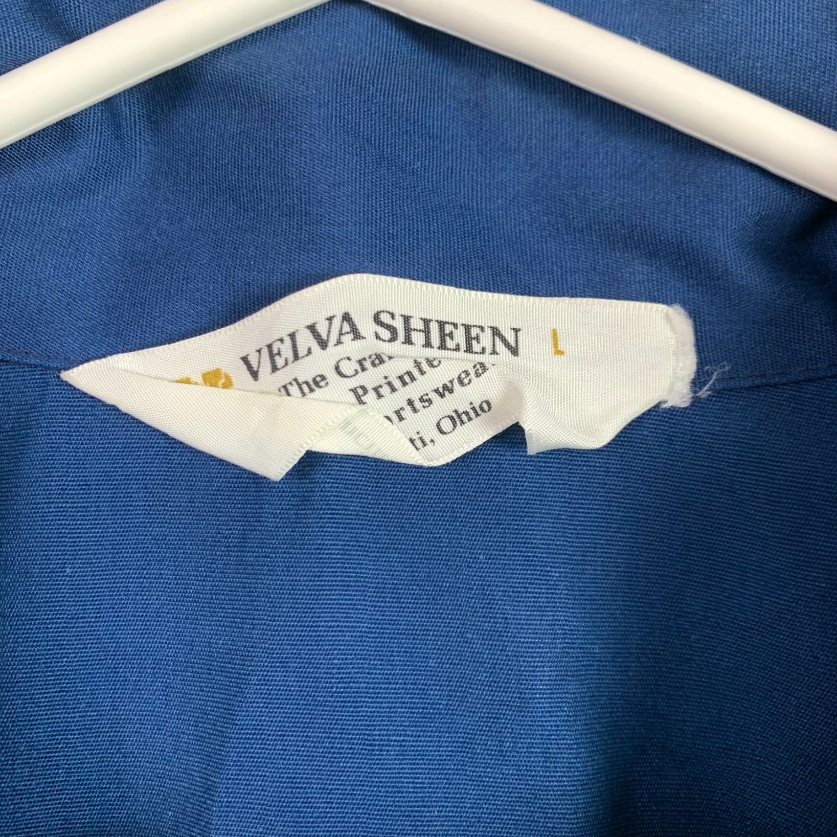 Velva Sheen VINTAGE Velva Sheen American Legion Julius Troehmel 269 Full Zip Jacket Large Men Jacket Blue 24" Chest Zip Stand-Up Windbreaker Casual 90s Theme Mens Size US L / EU 52-54 / 3 - 3 Thumbnail
