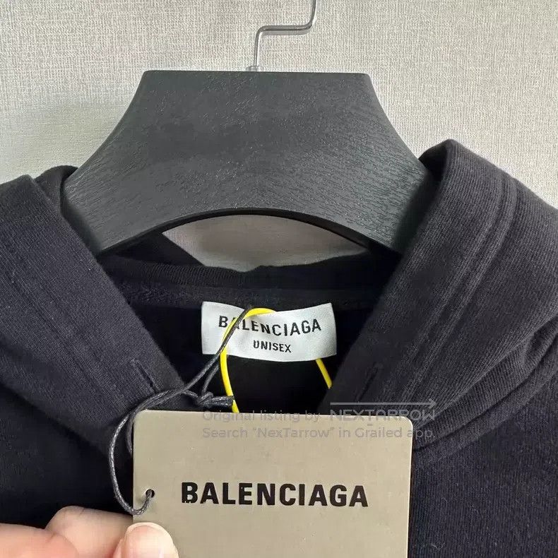 Balenciaga Balenciaga Front and back reversed embroidery zipper hoodi Size US L / EU 52-54 / 3 - 3 Thumbnail