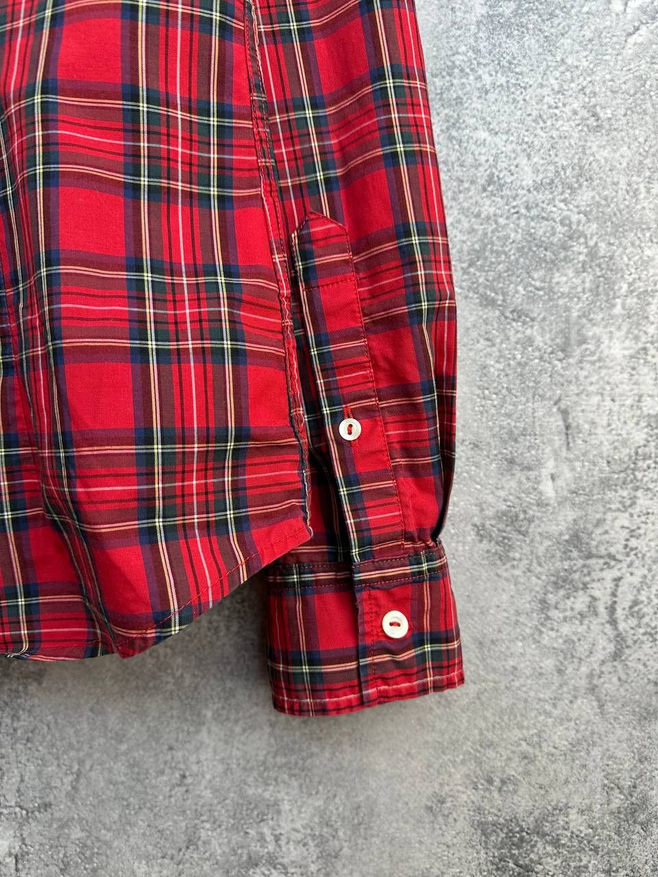 Fred Perry Fred Perry Reissues Red Tartan Check Button-Down Shirt Size M / US 6-8 / IT 42-44 - 9 Thumbnail
