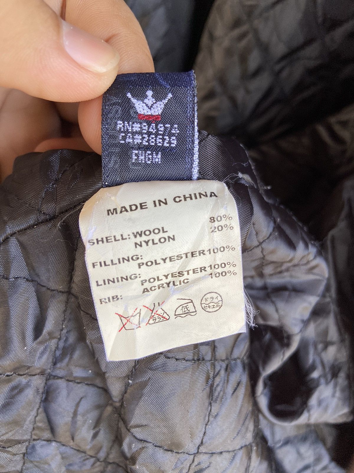Stussy Vintage Stussy wool pea coat jacket size L Size US L / EU 52-54 / 3 - 13 Thumbnail