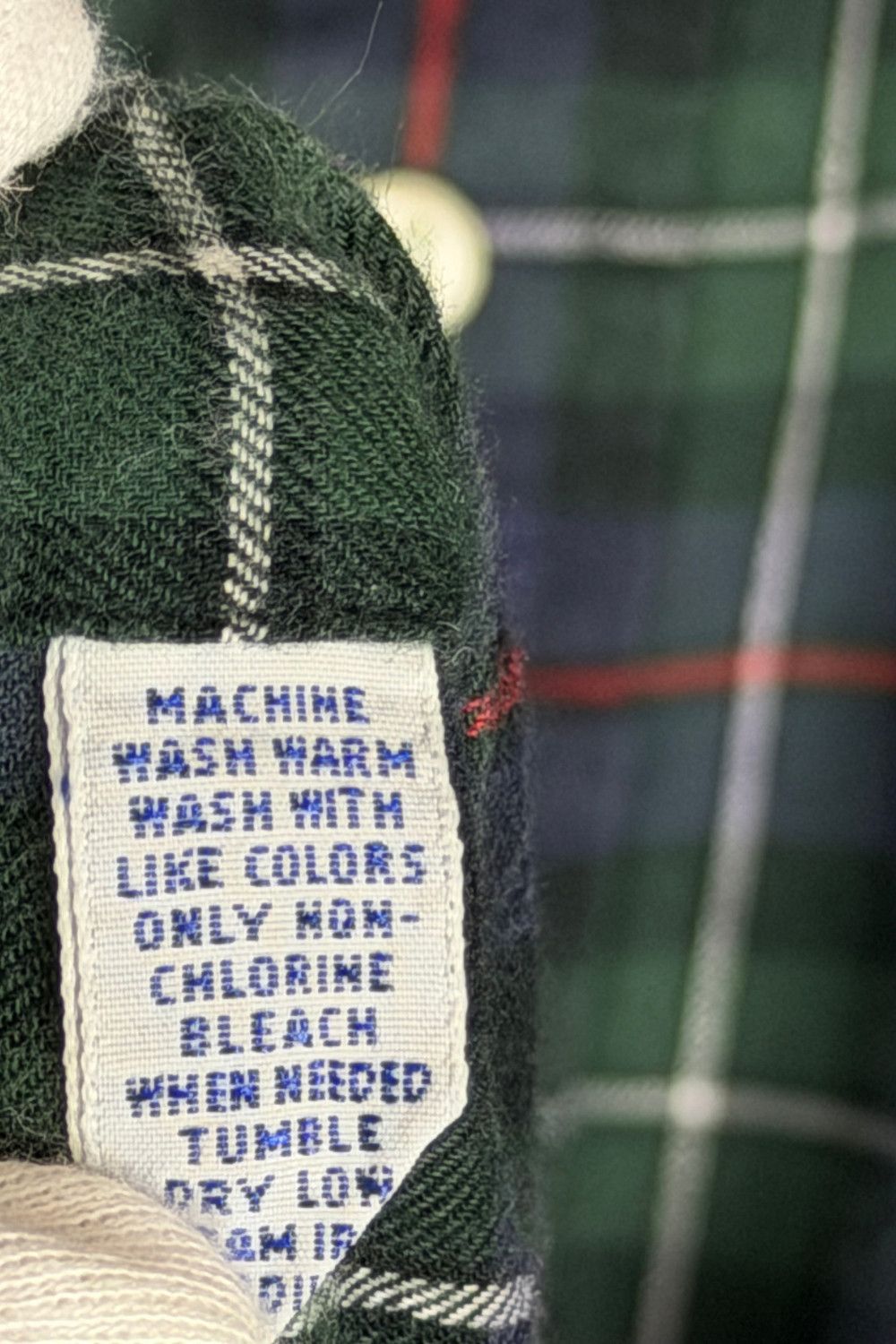 Polo Ralph Lauren Vintage Polo Ralph Lauren Tartan Shirt XL Elliott Fit 90s Size US XL / EU 56 / 4 - 10 Thumbnail
