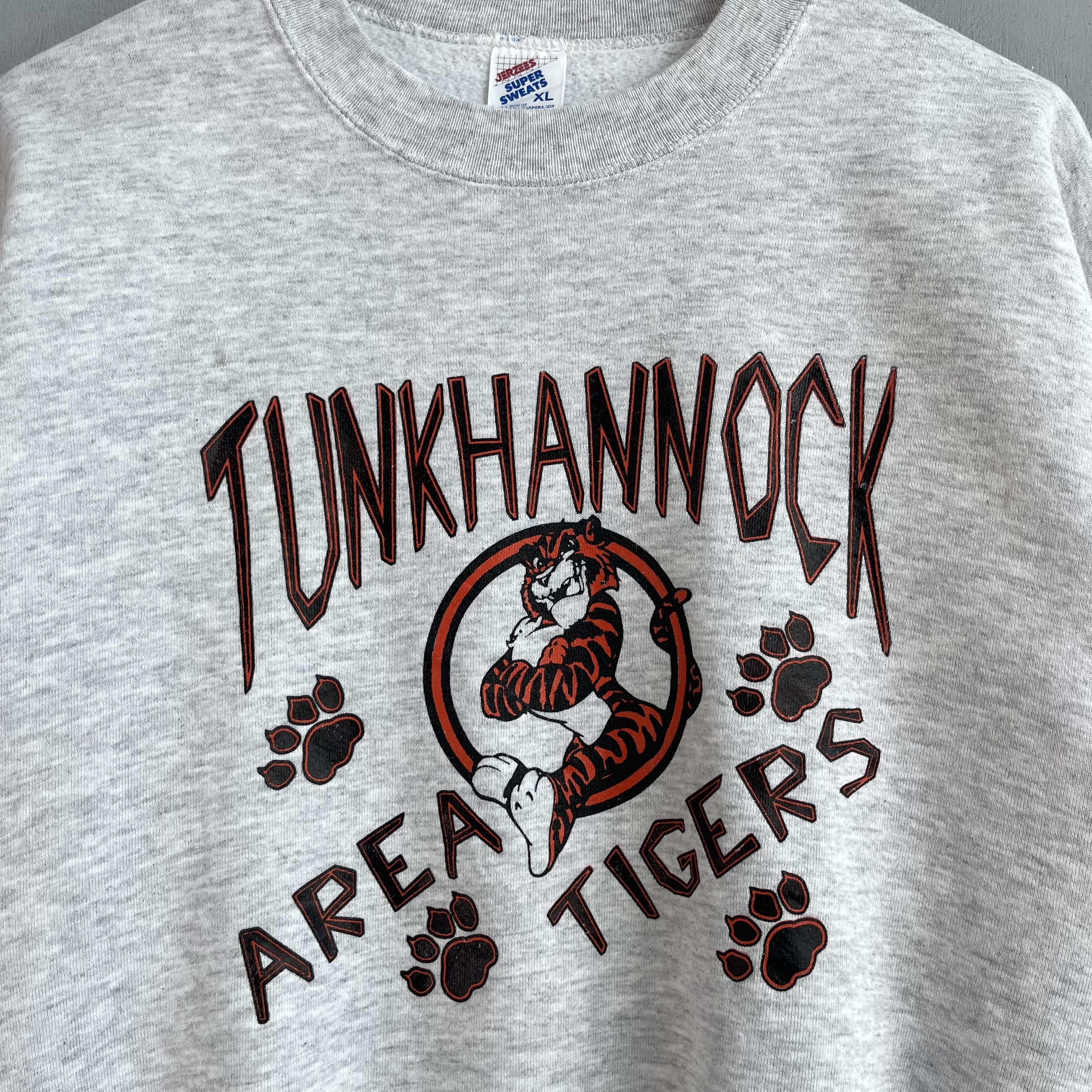Vintage Vintage TUNKHANNOCK Area Tiger Football Sweatshirt Size US XL / EU 56 / 4 - 2 Thumbnail