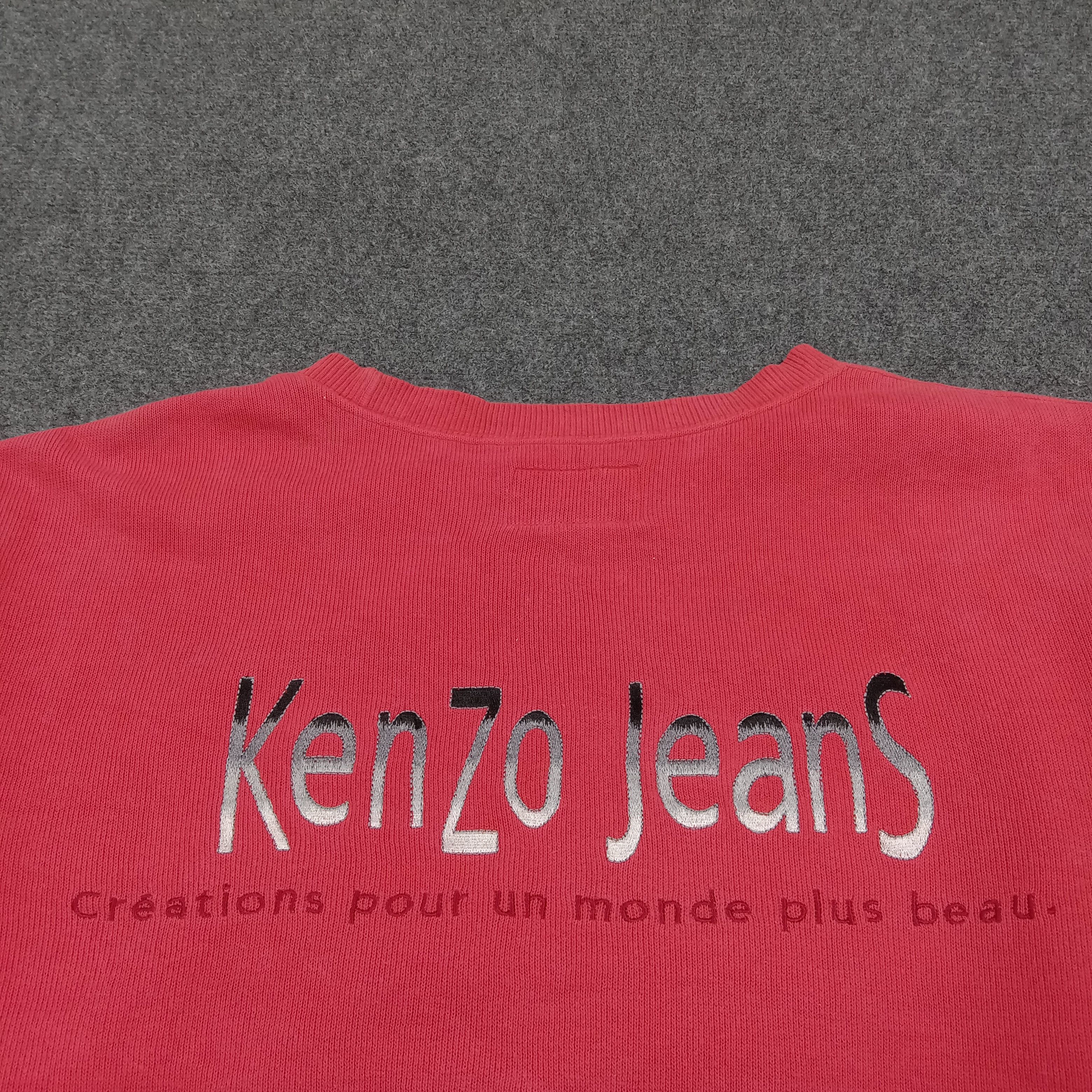 Kenzo Kenzo Jeans Japanese Brand Sweatshirt C271N21 Size US L / EU 52-54 / 3 - 2 Thumbnail