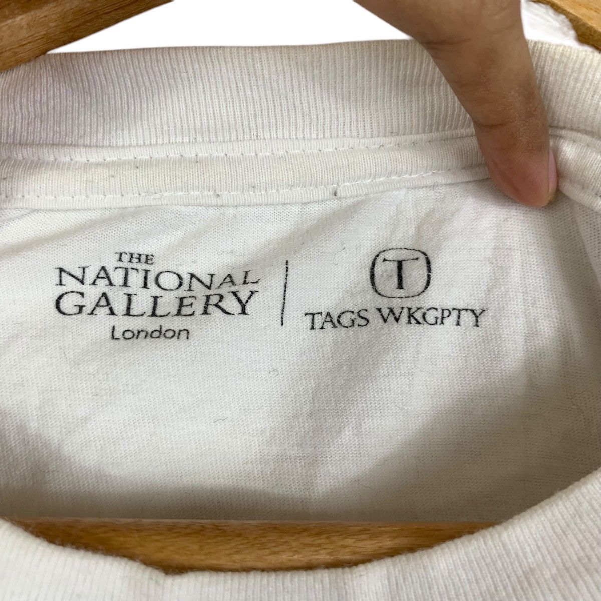 Vintage THE NATIONAL GALLERY LONDON x TAGS WKGPTY Tee Shirt Top Size M / US 6-8 / IT 42-44 - 5 Thumbnail