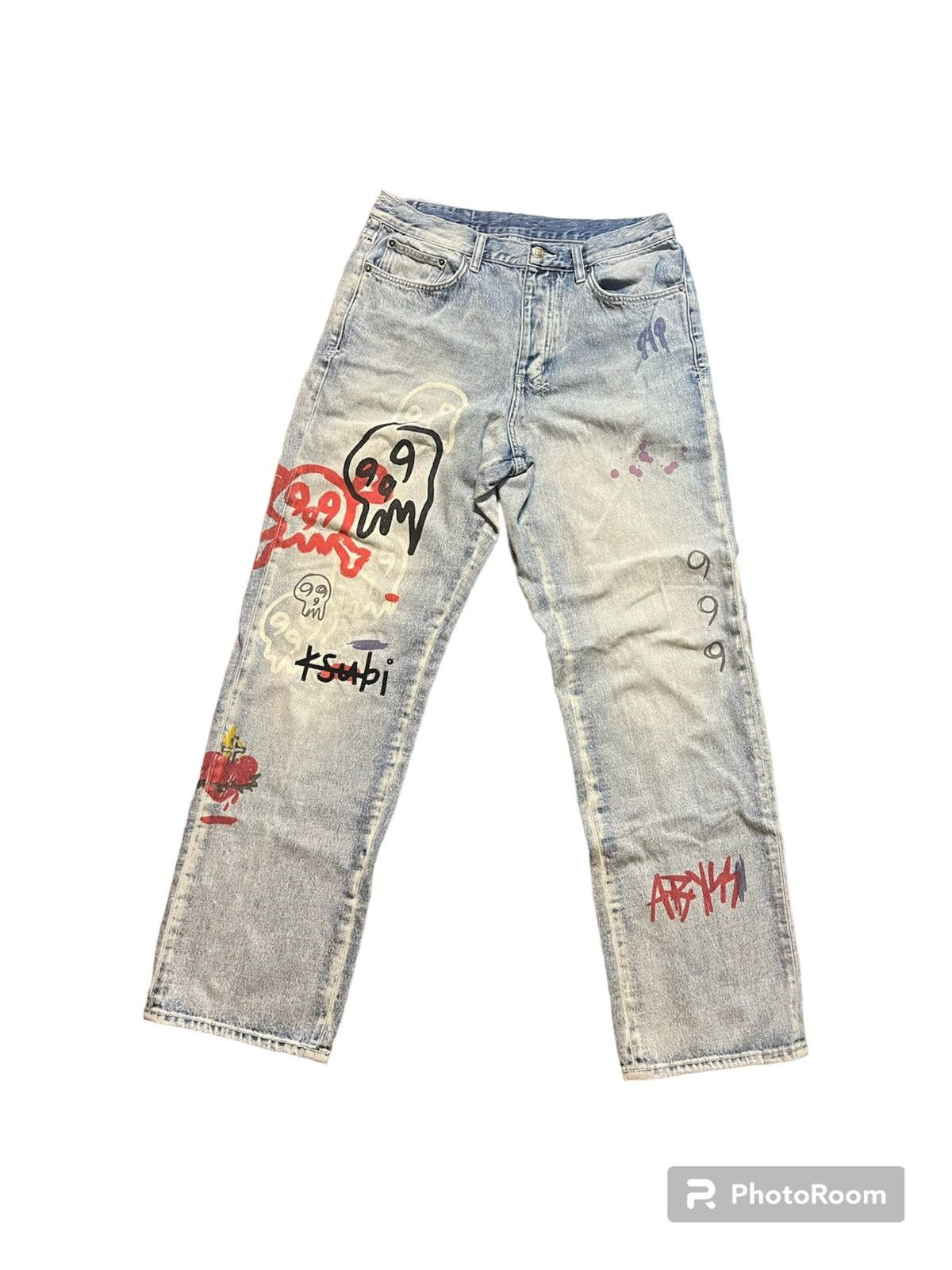 Ksubi 2022 ksubi x juice wrld collab jeans. Grailed