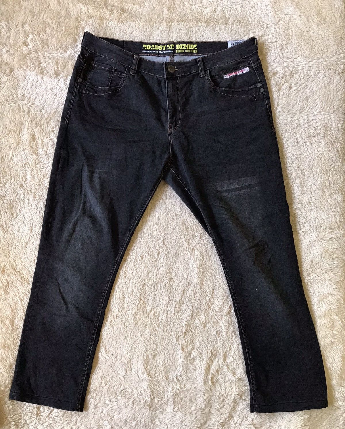Brooklyn Projects × Japanese Brand × Vintage Brooklyn Denim Custome 1967 ROADSTAR Riding Together Size US 36 / EU 52 - 1 Thumbnail