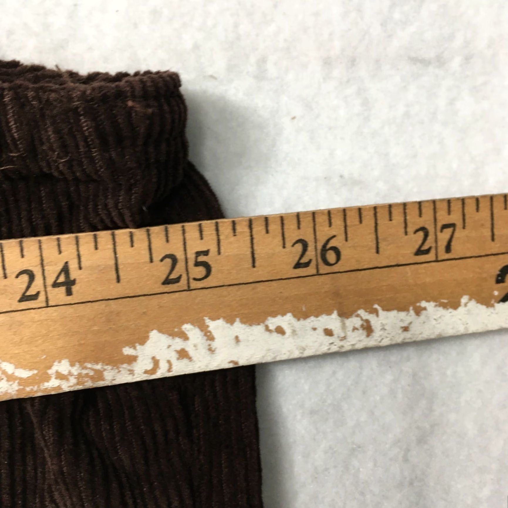 Faded Glory VINTAGE Corduroy Vest 22/24 Button Front Boho Romantic Y2K 90s brown Shirt Womens Size 3XL / US 20-22 - 6 Thumbnail