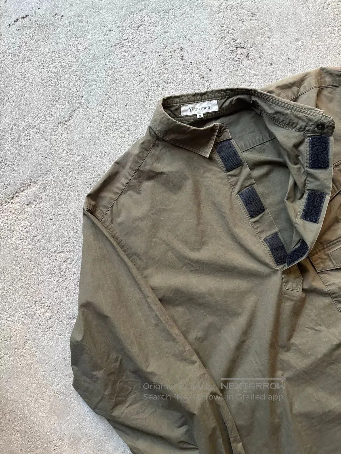 Yohji Yamamoto Yohji Yamamoto Vintage Cargo Shirt. Size US M / EU 48-50 / 2 - 4 Thumbnail