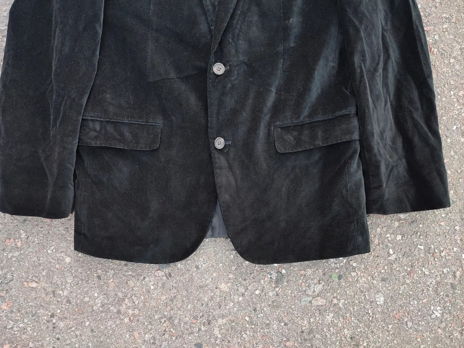 Lauren Ralph Lauren Vintage Lauren Ralph Lauren Velour Slim Blazer Size 50R - 5 Thumbnail