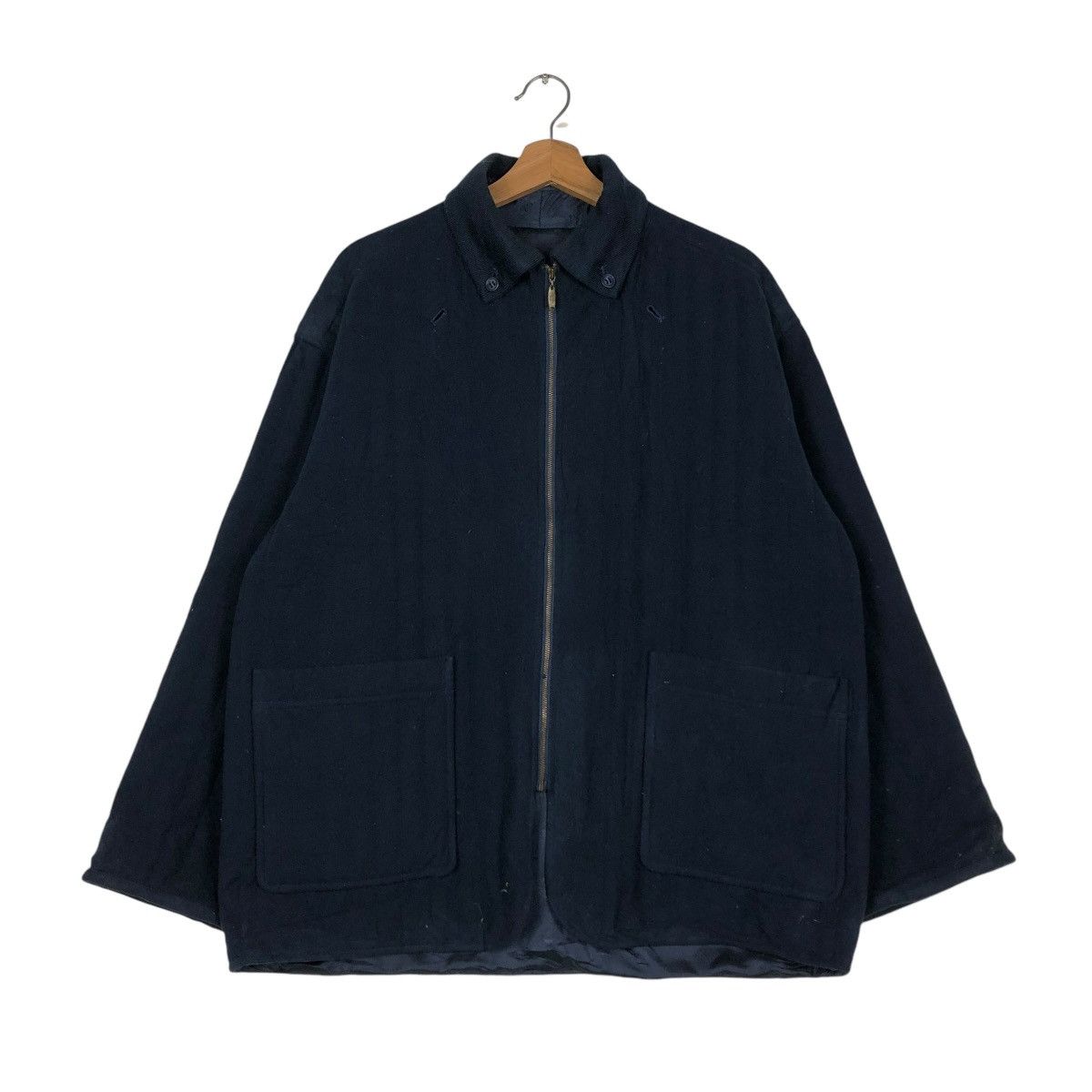 Christian Dior Monsieur 🔥VINTAGE WOOL ZIPPER JACKET CHRISTIAN DIOR MONSIUER Size US M / EU 48-50 / 2 - 3 Thumbnail