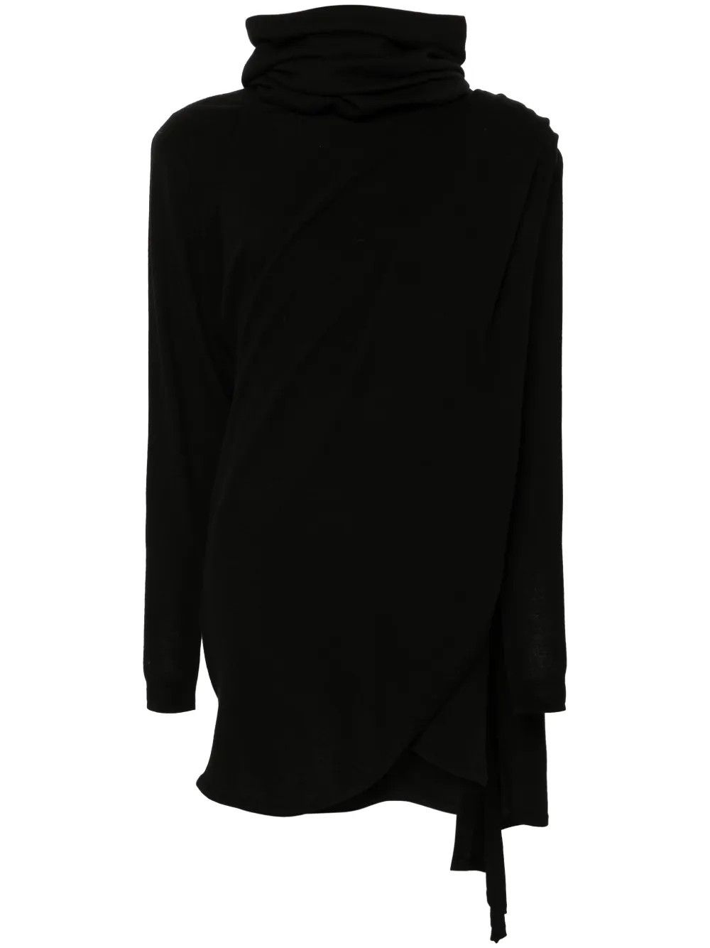 Saint Laurent Paris o1y0126 Mini Dress in Black Size M / US 6-8 / IT 42-44 - 1 Thumbnail