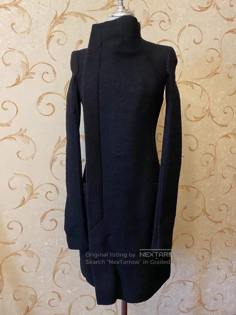 Rick Owens Rick Owens 18 FW mainline Women's Eileen Wool Coat Size XS / US 0-2 / IT 36-38 - 1 Thumbnail