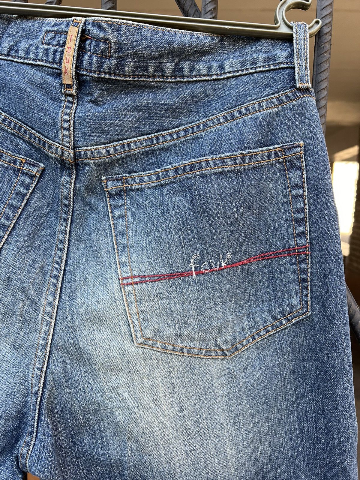 FCUK FCUK Flare Jeans Size US 32 / EU 48 - 5 Thumbnail