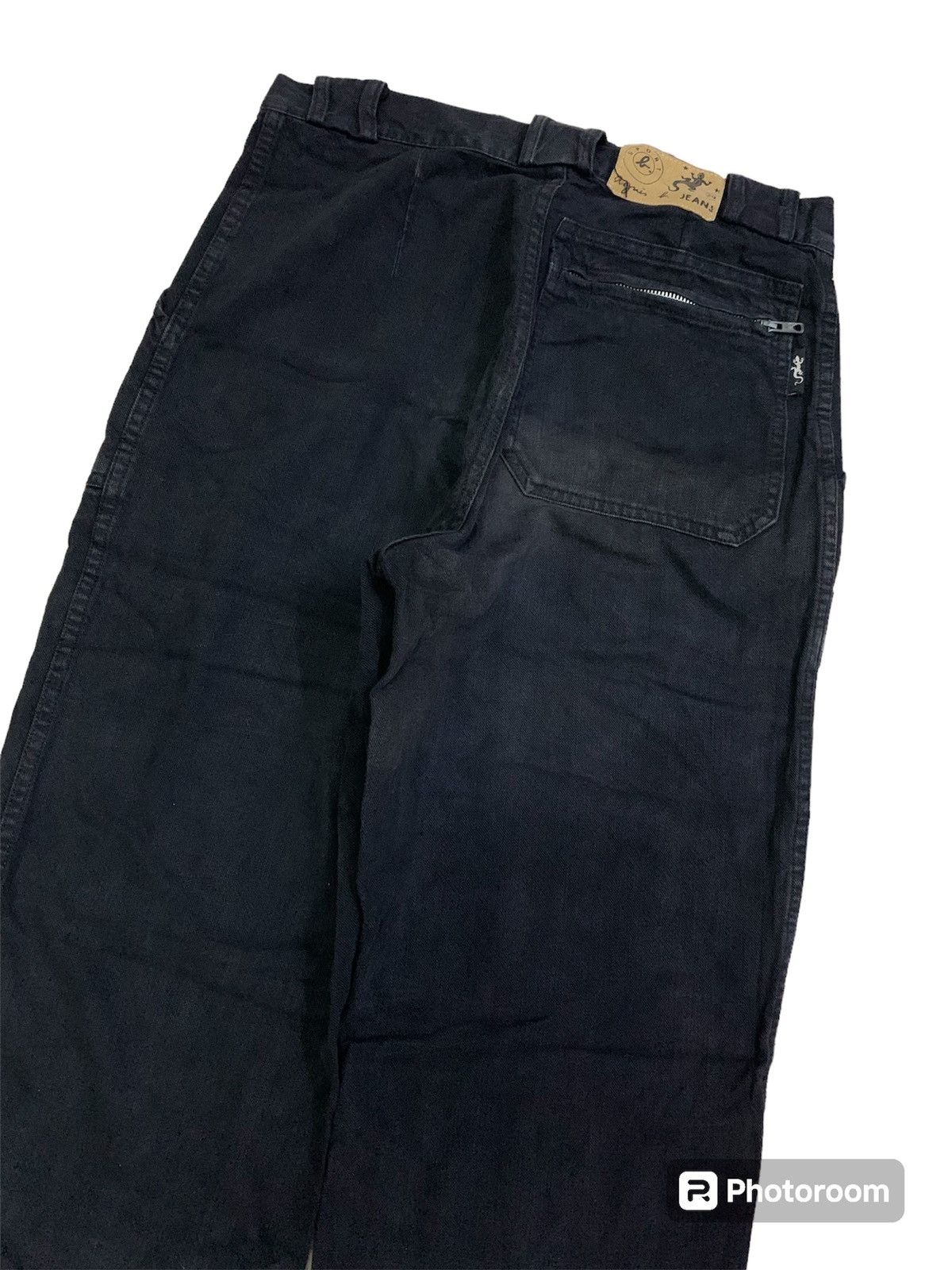 agnes b. 💥FinalDrop💥Vintage Japanese Agnes b Black Baker Pant Size US 30 / EU 46 - 1 Thumbnail
