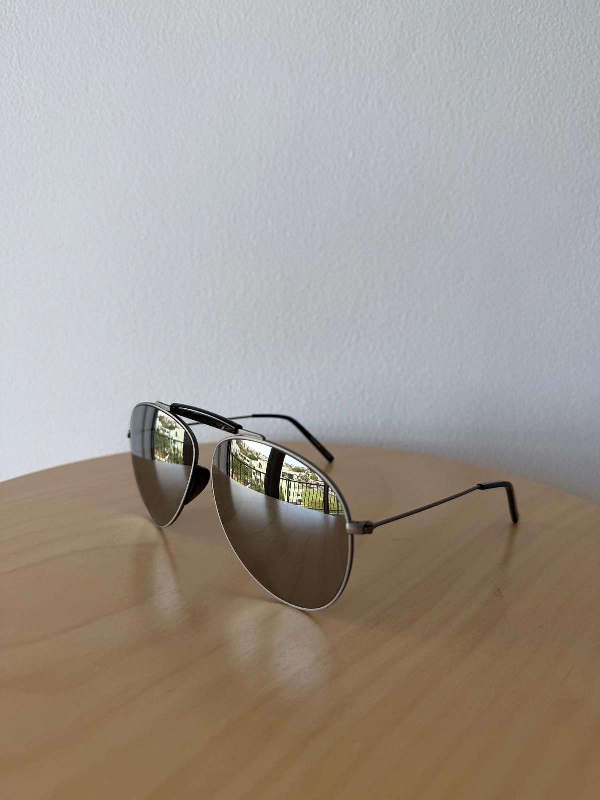 Acne Studios New acne studios howard aviator sunglasses silver black Size ONE SIZE - 3 Thumbnail
