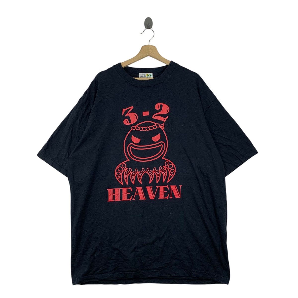Vintage ANIME JAPAN MONSTER Squid Goddess Heaven Tee Shirt Top Size US XXL / EU 58 / 5 - 1 Thumbnail