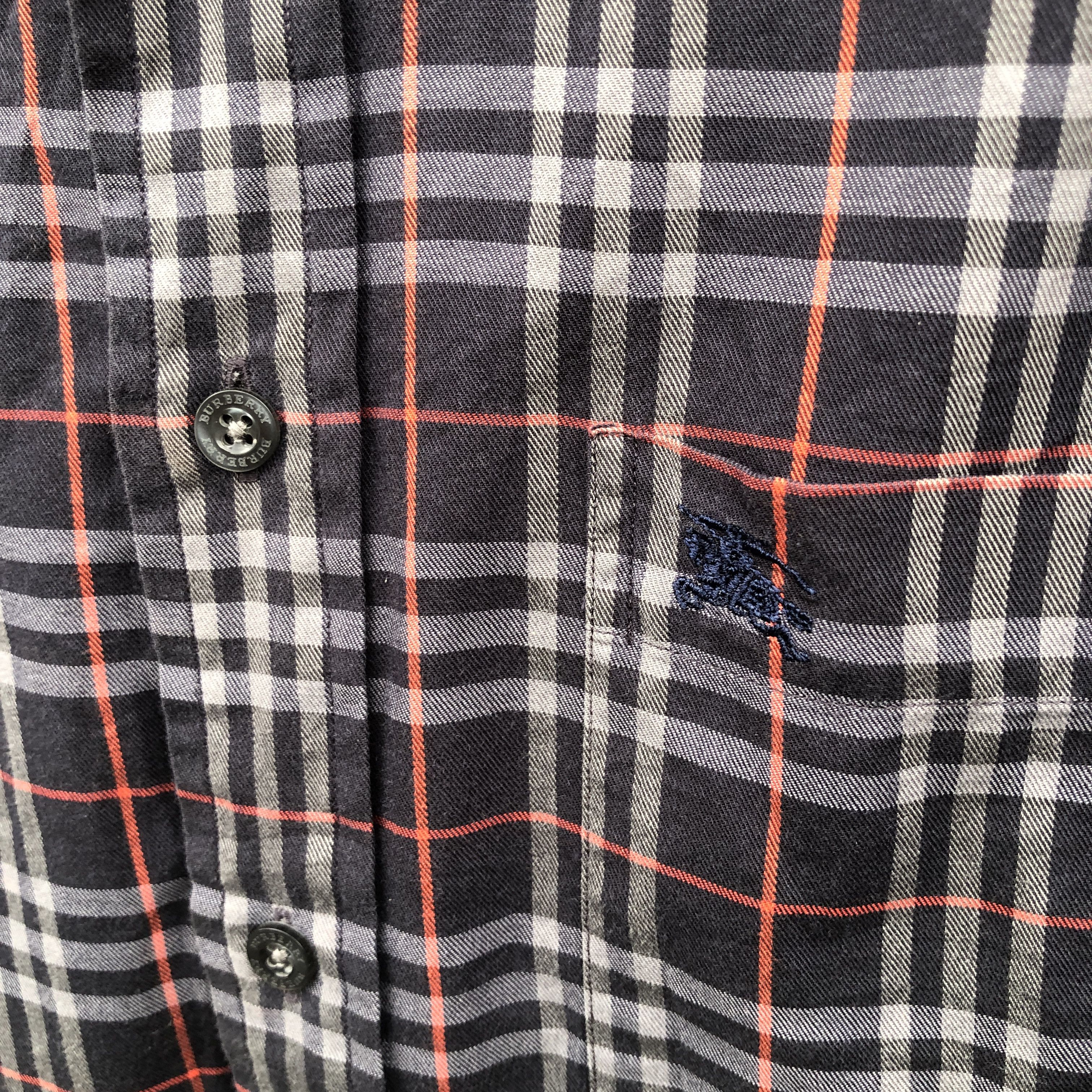 Burberry VTG BURBERRY LONDON NOVA CHECK SHIRT Size US L / EU 52-54 / 3 - 4 Thumbnail