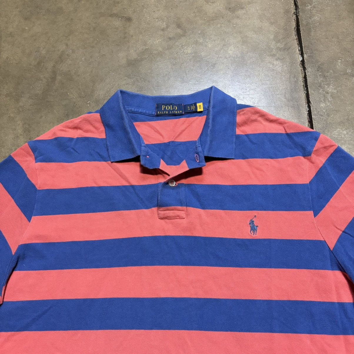 Polo Ralph Lauren Vintage Polo Ralph Lauren Shirt Striped Mini Pony Preppy Y2K Size US XL / EU 56 / 4 - 5 Thumbnail
