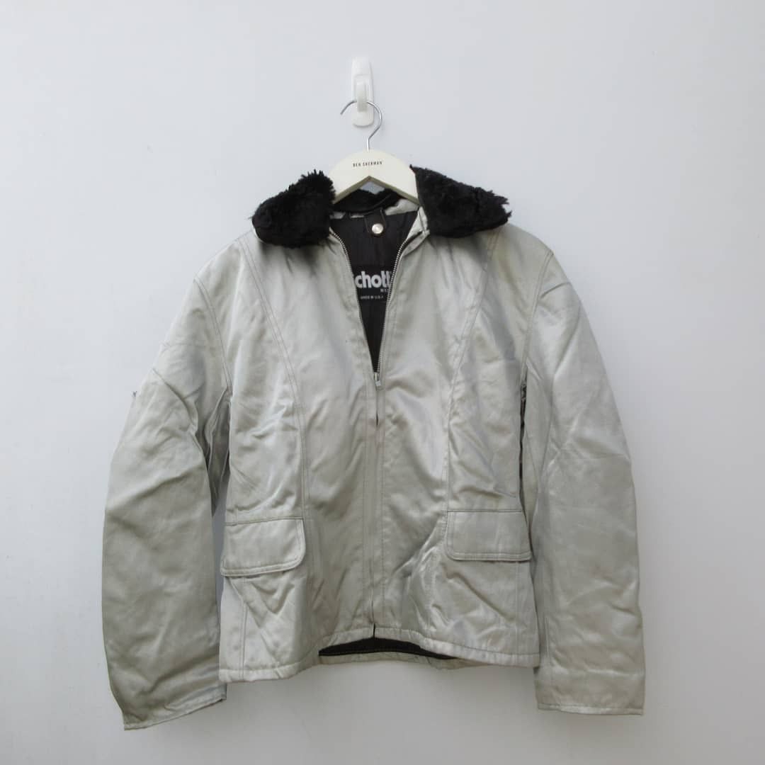 Schott Vintage SCHOTT perfecto Sherpa Flight Jacket aviator Schott Size US S / EU 44-46 / 1 - 6 Thumbnail