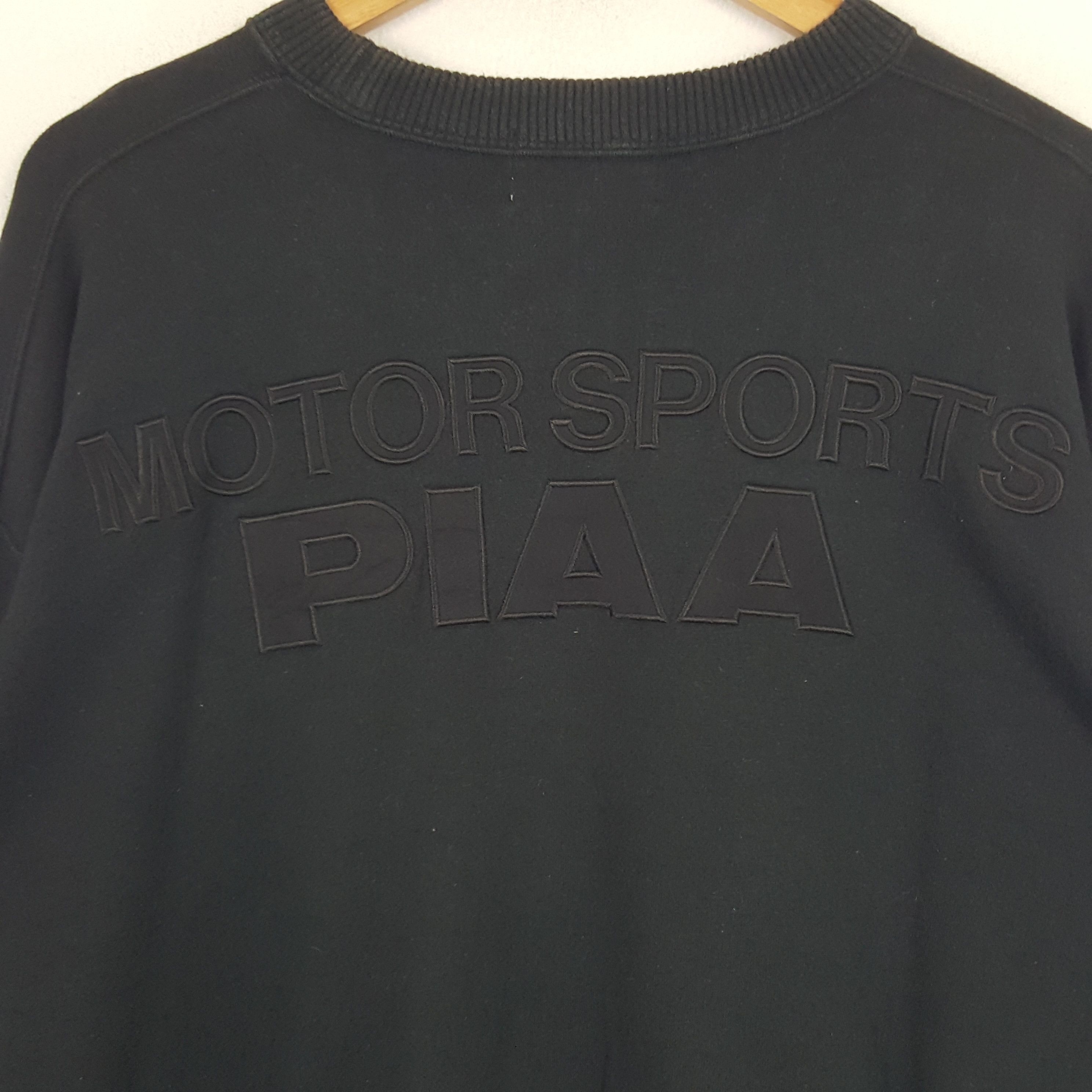 Japanese Brand × Vintage Vintage Motorsport PIAA Racing Embroidery Promo Sweatshirt Size US M / EU 48-50 / 2 - 2 Thumbnail