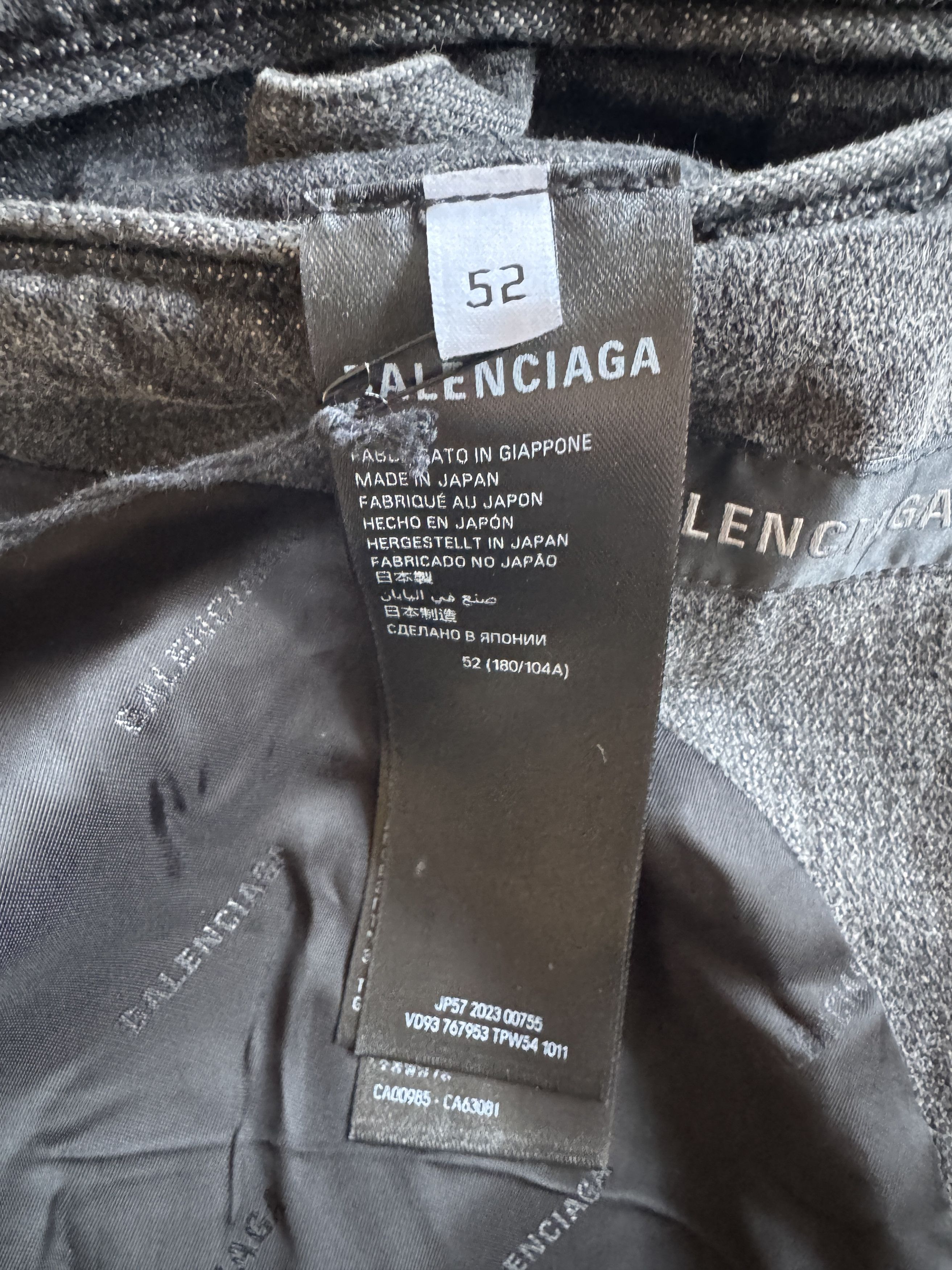Balenciaga Washed Denim Blazer Size US L / EU 52-54 / 3 - 17 Thumbnail
