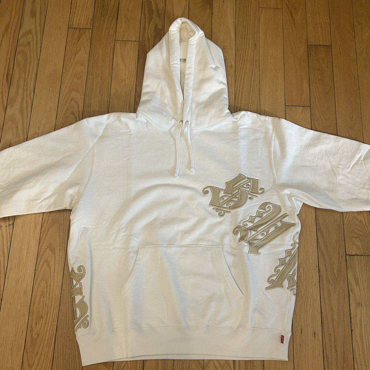 Supreme outlet Old English Wrap Hooded Sweatshirt