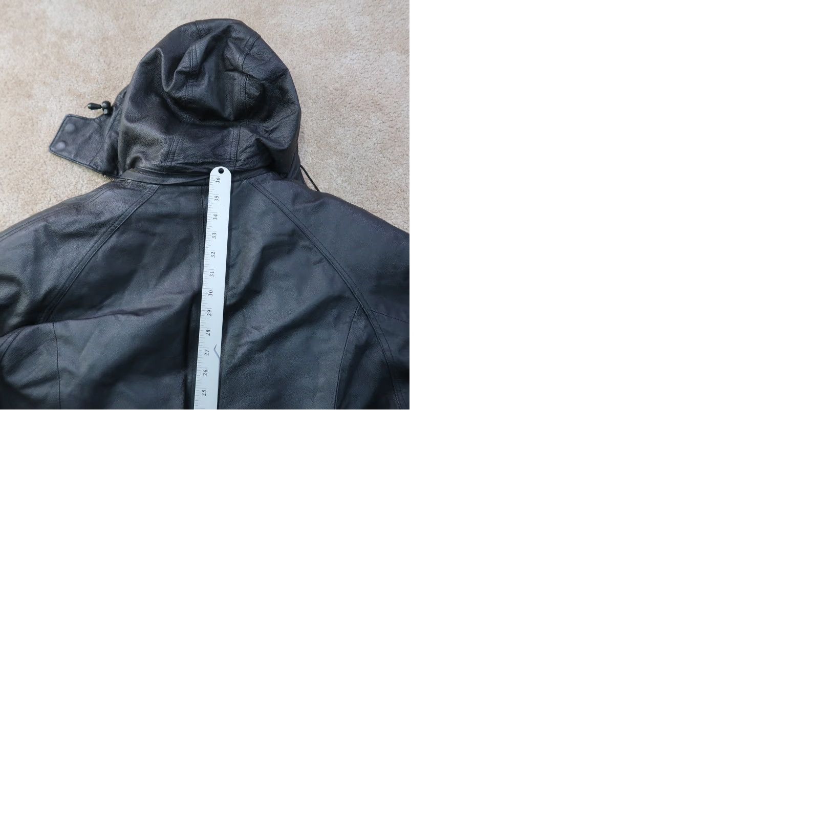 Vintage VINTAGE Phase Two Leather Jacket Overcoat Mens Large Full Zip Insulated Black Size US L / EU 52-54 / 3 - 9 Thumbnail