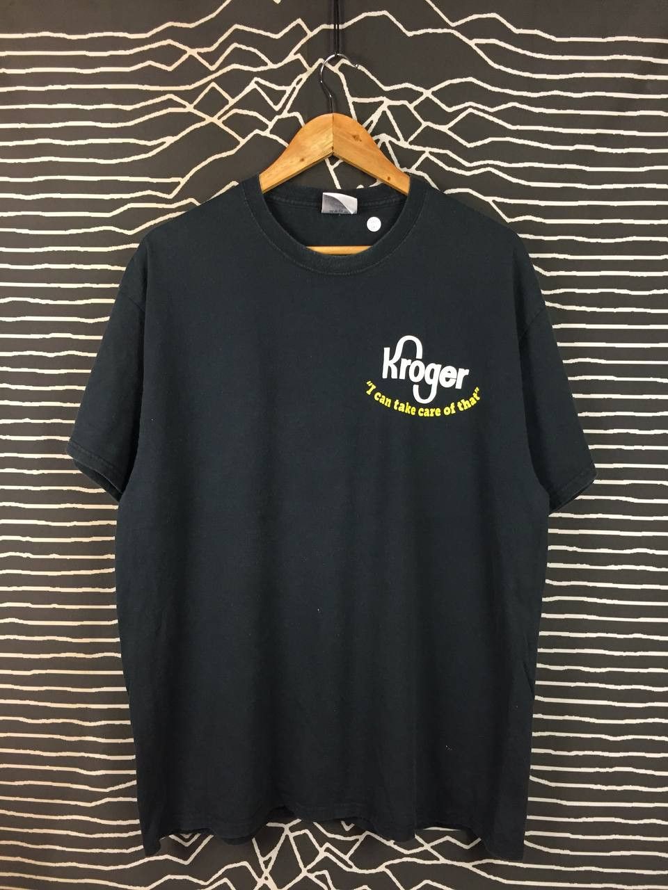 Vintage Vtg Great Food Low Prices Kroger Grocery Store Promo Tee Size US XL / EU 56 / 4 - 5 Thumbnail