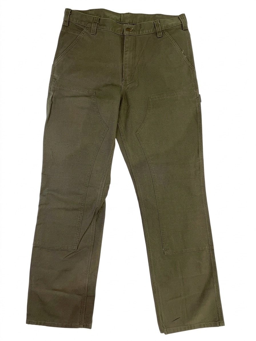 Carhartt CARHARTT CARPENTER RUGGED FLEX DUCK DOUBLE-FRONT DUNGAREE Size US 38 / EU 54 - 1 Thumbnail