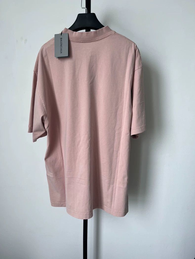 Balenciaga Balenciaga Monogrammed Crew Neck Pullover Short Sleeve Dro Size M / US 6-8 / IT 42-44 - 2 Thumbnail