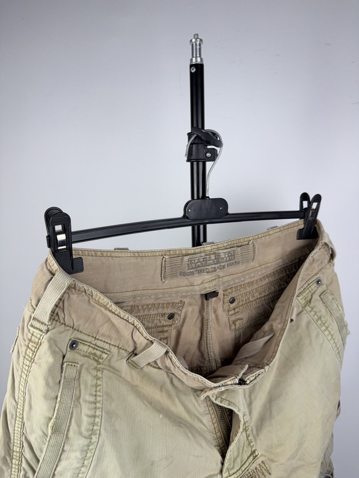 Napapijri Napapijri Cargo Utility Shorts Beige Cotton Outdoor Style Size US 34 / EU 50 - 16 Thumbnail