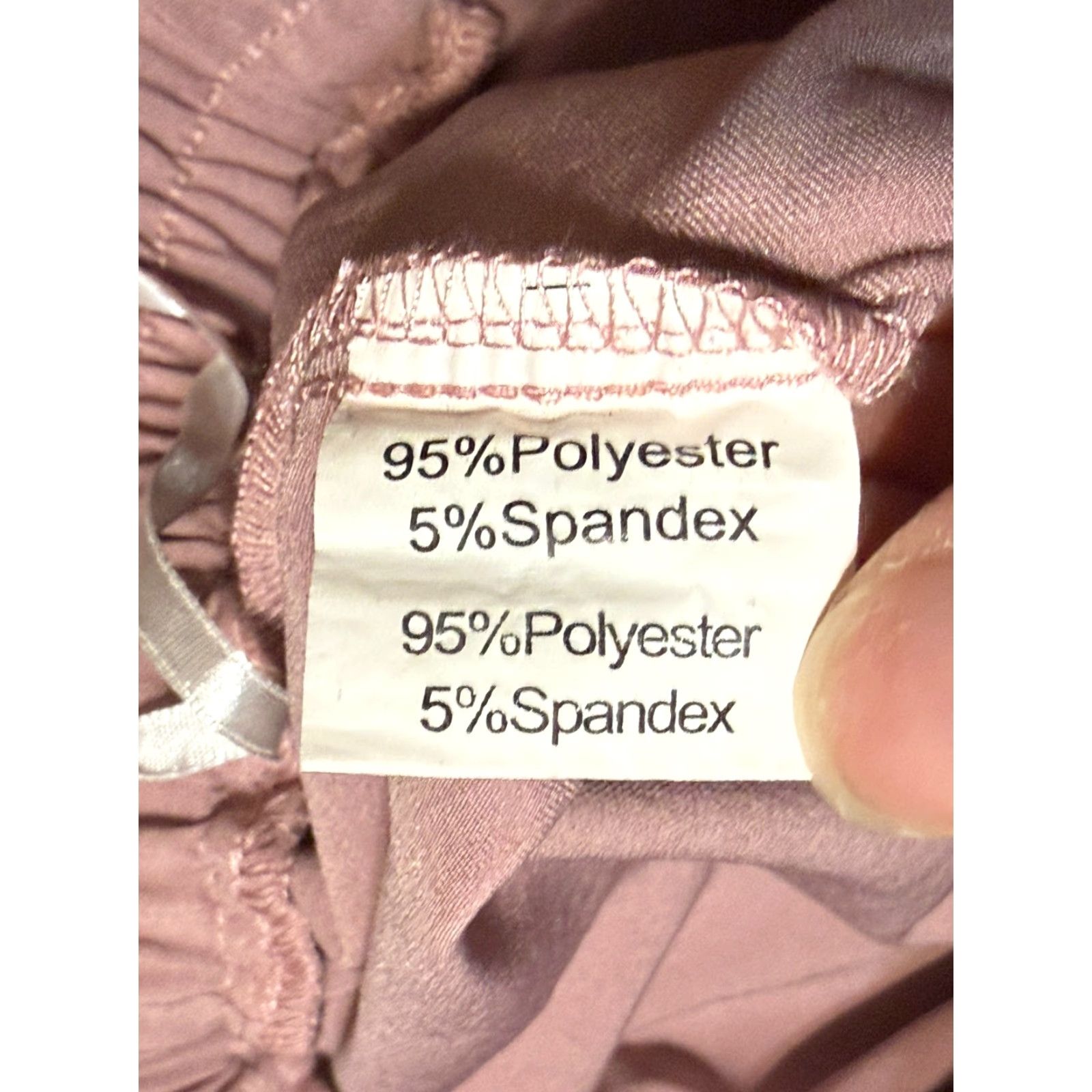 Vintage Grace Karin Pants Women's Size Small Pink Tie Waist Straight Casual High Rise Size 28" / US 6 / IT 42 - 6 Thumbnail