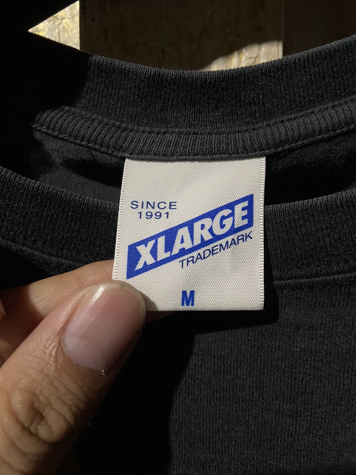 Vintage × Xlarge 2005 Xlarge japan black nice fade t shirt size M Size US M / EU 48-50 / 2 - 5 Thumbnail