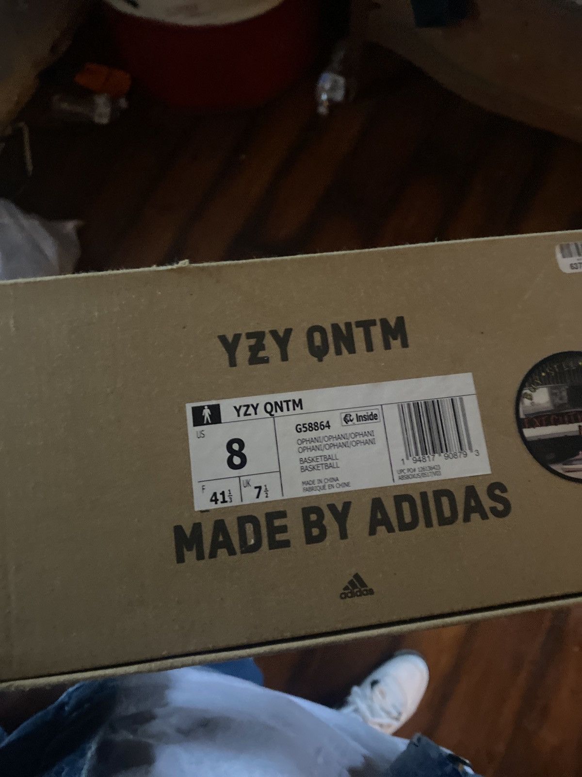 Yeezy Yeezy Qtnm Teal Blue Size US 8 / EU 41 - 7 Thumbnail